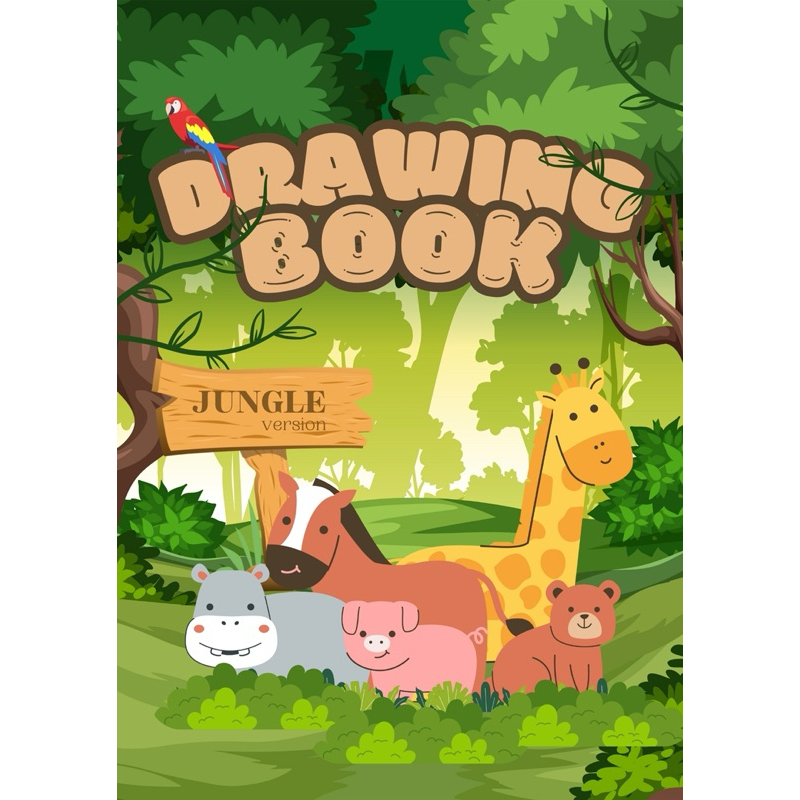 

Buku Gambar Anak Anak-Plus Nama Hewan Bahasa Ingris-Plus Colour Pallet