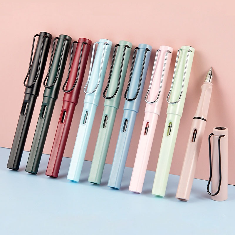 

Fountain pen/pulpen/Pena/ laser pulpen 0.38mm/0.5mm Bahan Plastik untuk Pelajar