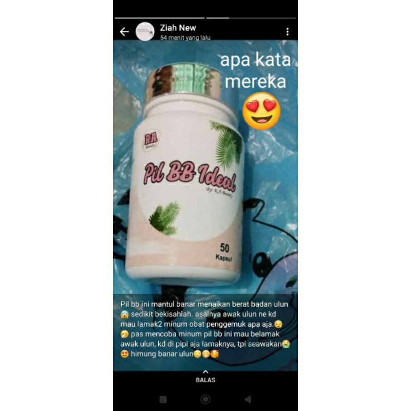 

pil bb ideal original ready stok