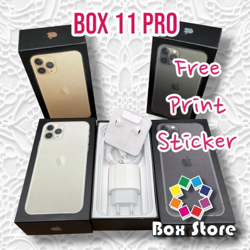 

BOX/DUS/KOTAK iPhone 11 Pro (FREE REQ)