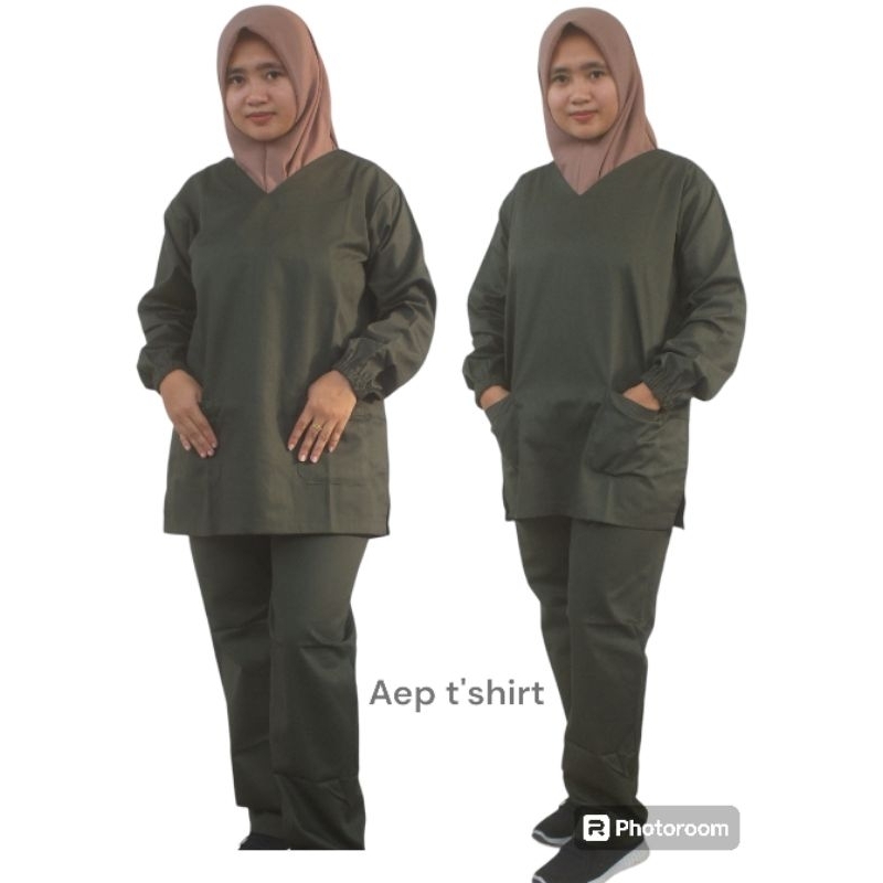 BAJU OKA/ MEDIS RUMAH SAKIT / BAJU DOKTER /BAJU PERAWAT/BAJU SCRUB