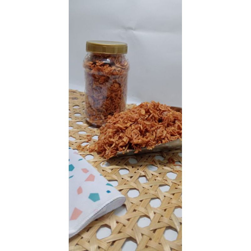 

bawang goreng asli kemasan botol 150 gram