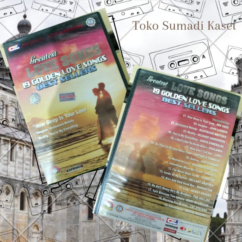vcd greatest love song 19 golden love song produksi pelita utama