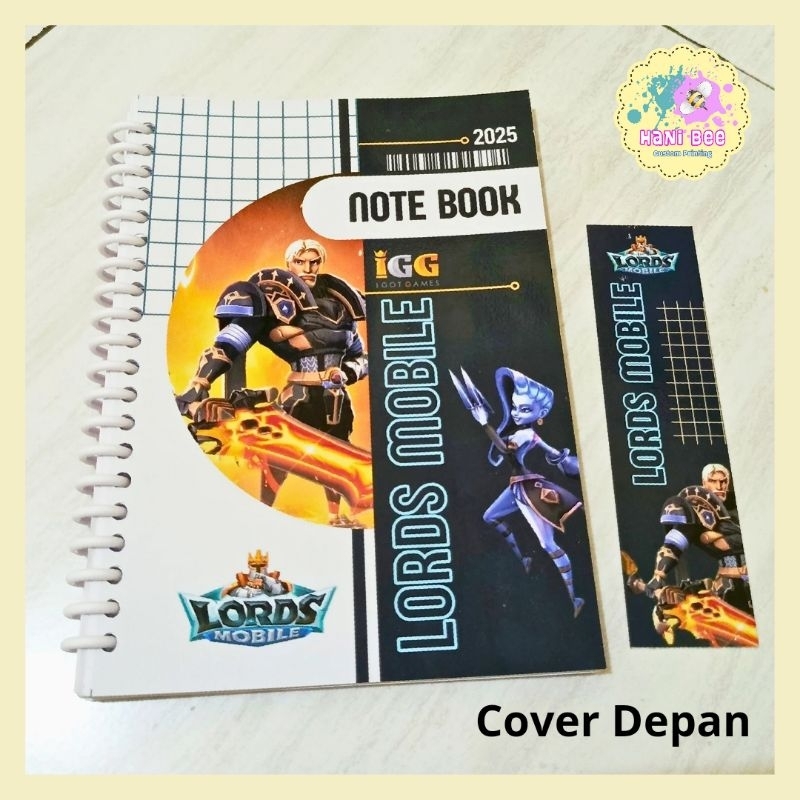 

Notebook A5 Lords Mobile