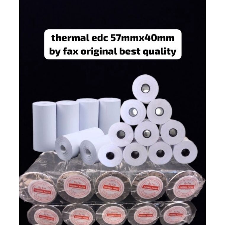 

Big Promote Kertas kasir thermal edc bluetooth 58x4 paket 1 Roll