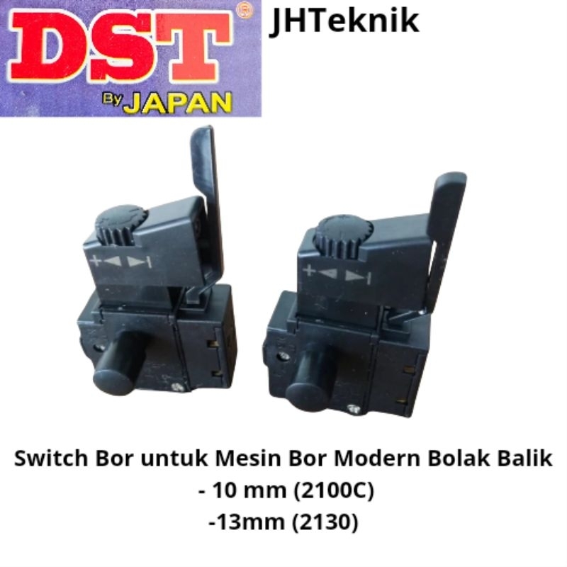 JHTeknik Switch Bor Bolak Balik 10mm,13mm/Saklar Mesin Bor Modern 10mm M2100,13mm M2130 Bolak Balik/