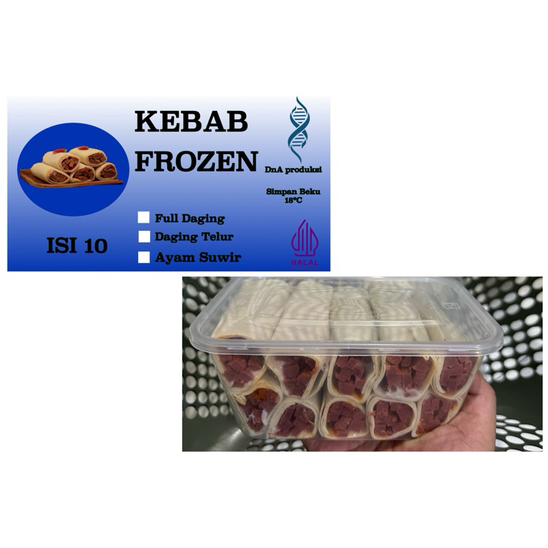 

KEBAB FROZEN FULL DAGING