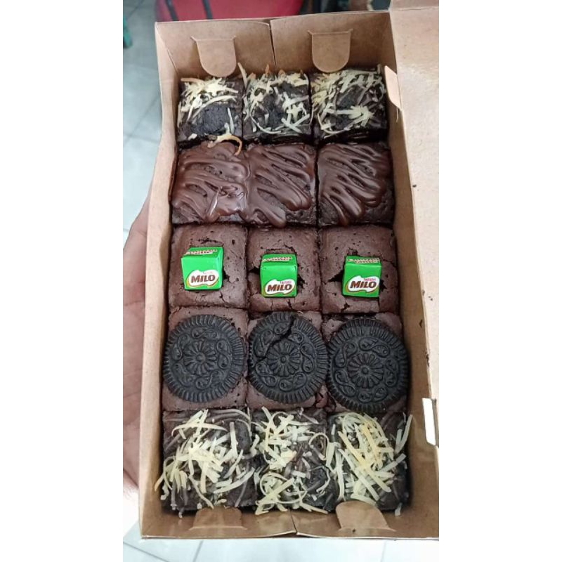 

Brownies sekat mini
