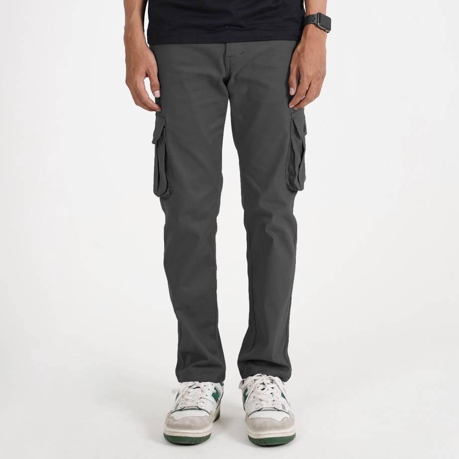 Fairgoods Celana CARGO LONG Pants Grey