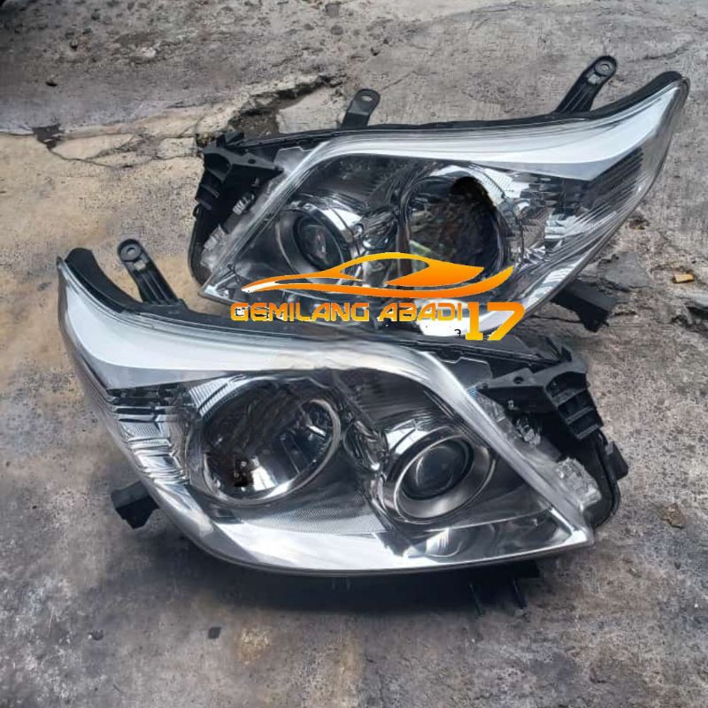 headlamp landcruiser prado original satuan