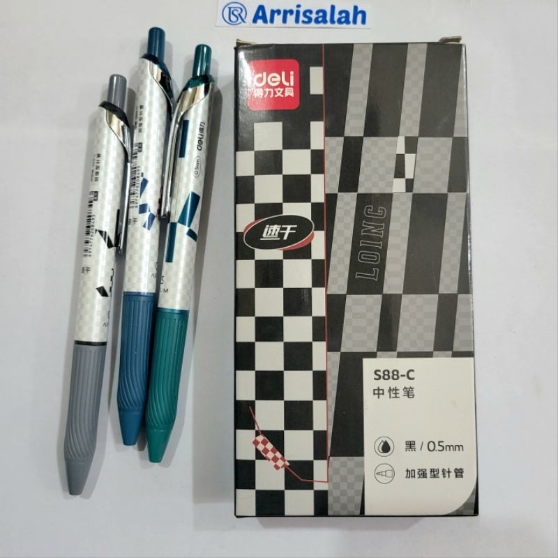 

Pulpen / Pen Deli S88-C 05mm