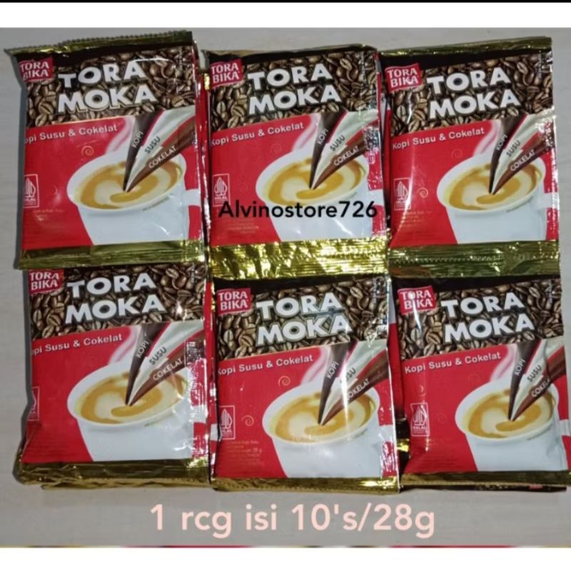 

TORABIKA TORA MOKA KOPI SUSU 10pcs x 28gr