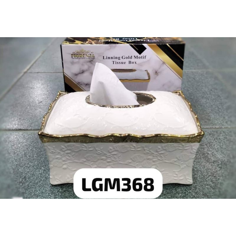 Tempat Tisu Keramik Marble Fiorenza 368