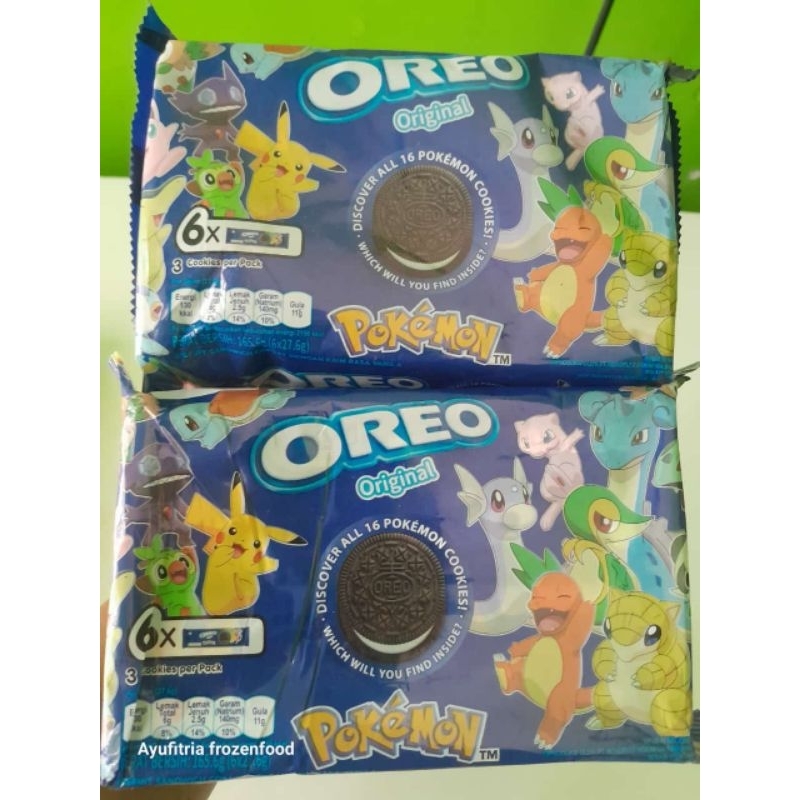 

Oreo pokemon original 27gr x 6pcs (exp mei 2025)