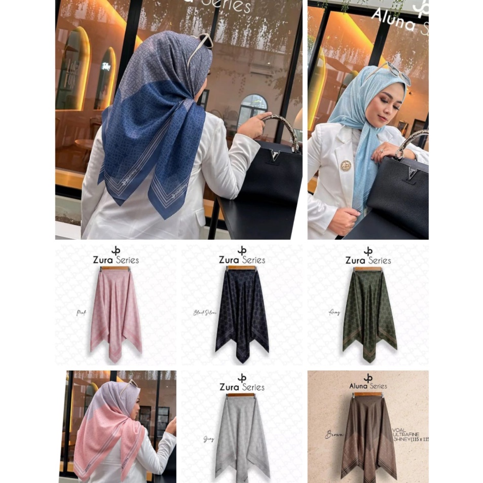 S4 VOAL MOTIF JOURNEY KW KERUDUNG KEKINIAN TERBARU HIJAB BETS SELLER