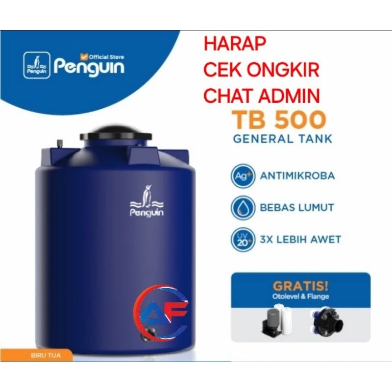 TOREN AIR PENGUIN 5000 LITER TB500 BIRU