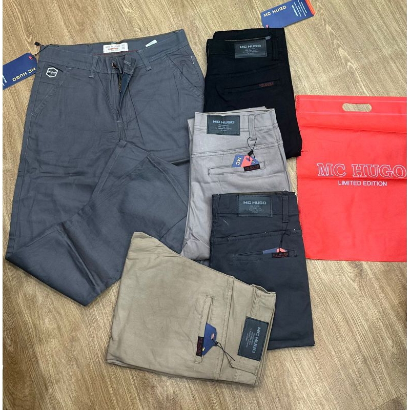 Celana chinos pria Celana MC hugo chinos terbaru