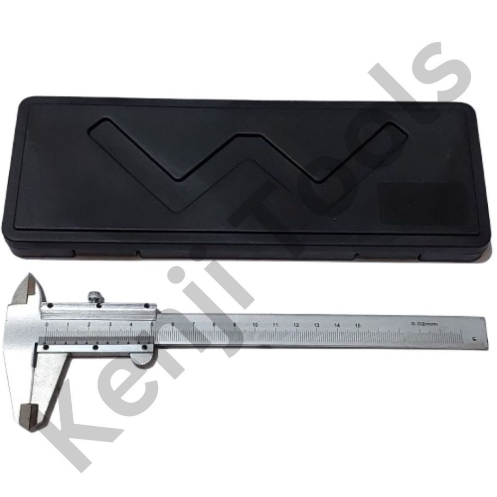 Sigmat Manual Jangka Sorong Manual Caliper 15cm Ketelitian 0.02 Dan 0.05