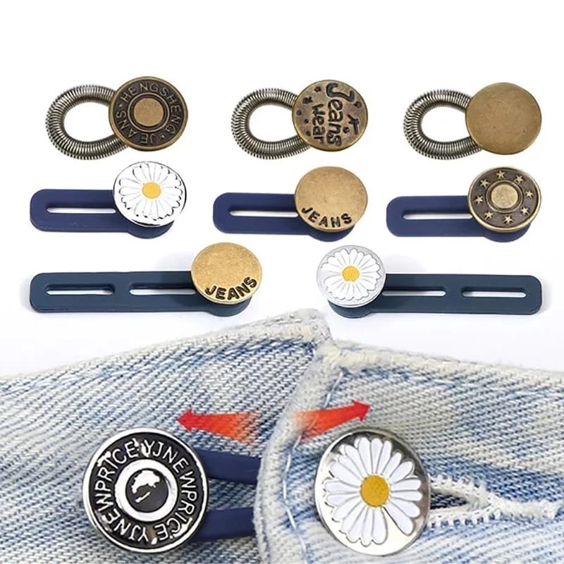 Kancing Celana Jeans  Ajaib Kait Pembesar Lingkar Pinggang