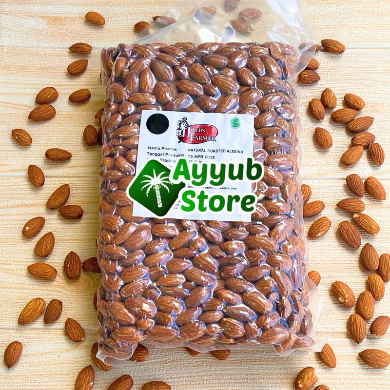 

Kacang Almond Kupas 1kg