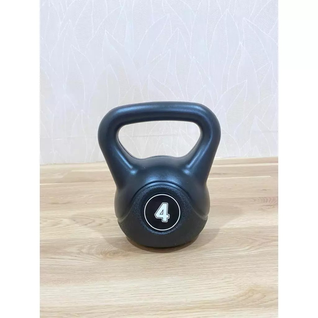 KB04 KettleBell 4 KG Barbell 4 KG/ Dumbell 4kg / Barbel 4kg / Dumbell 4kg Weight Lifting Barbel Dumb