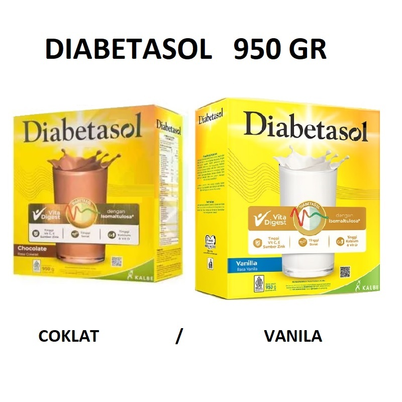 

Diabetasol 950 gr Susu Nutrisi Diabetesi