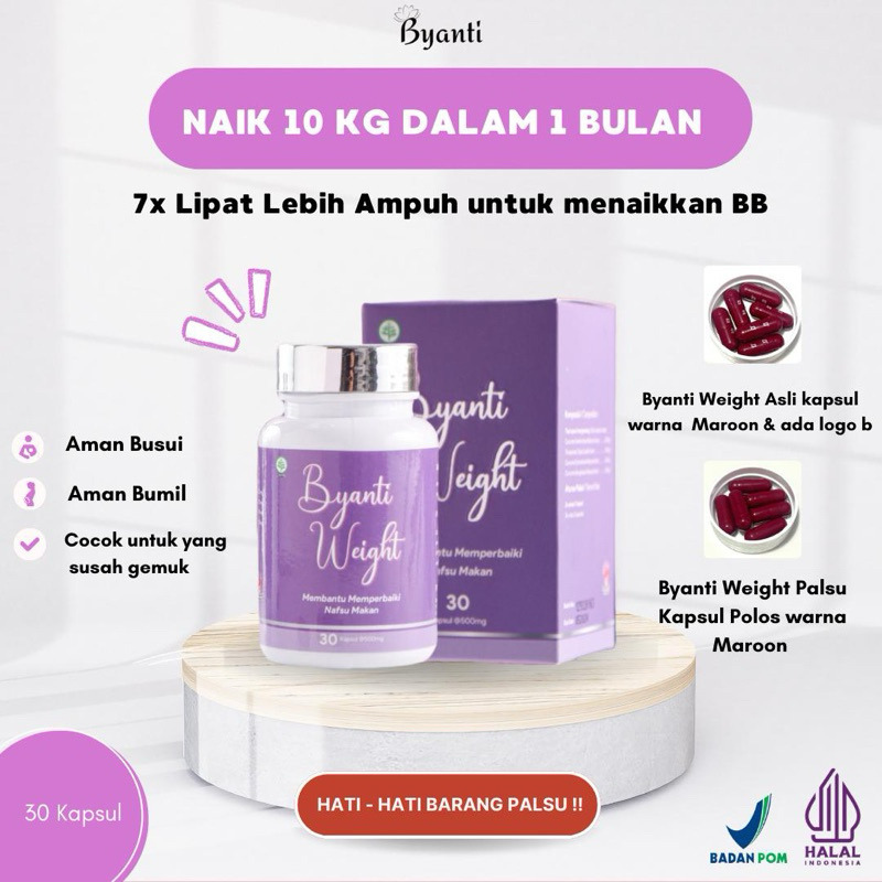 PENGGEMUK BADAN AMPUH BYANTI WEIGHT