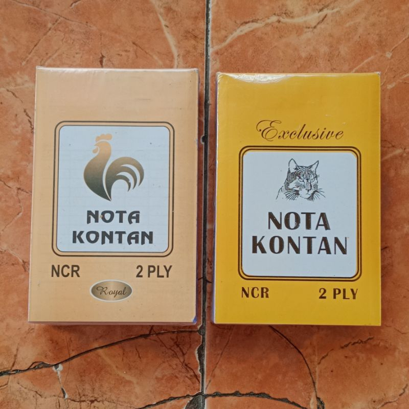 

SATU PACK BUKU NOTA KONTAN BUKU NOTA TULIS 2 PLY ISI 10 BUKU