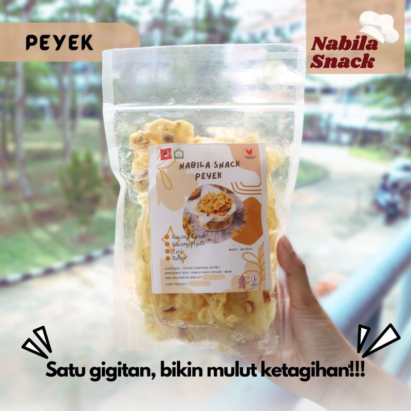 Peyek tepung mocaf (gluten free)