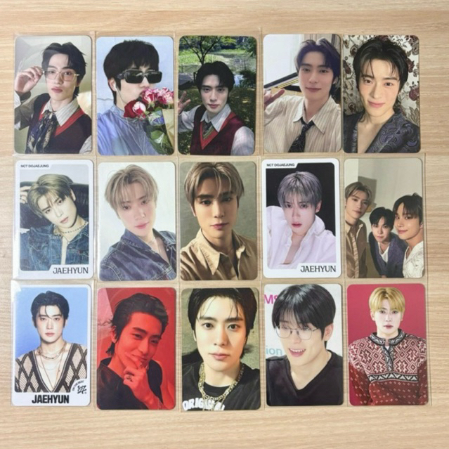 (READY) OFFICIAL PHOTOCARD NCT 127 JAEHYUN DJJ J ALBUM POB KPOPMERCH EVERLINE JAEHYUN DENIM