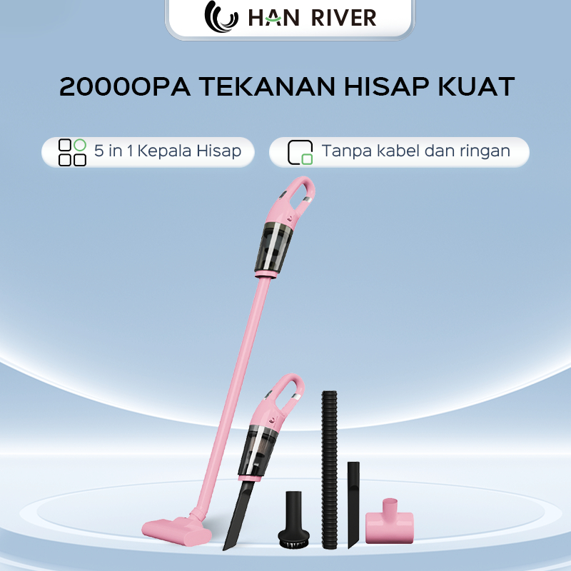 HAN RIVER Vacuum Cleaner 20000Pa Vacuum Cleaner Portable 5 In 1
