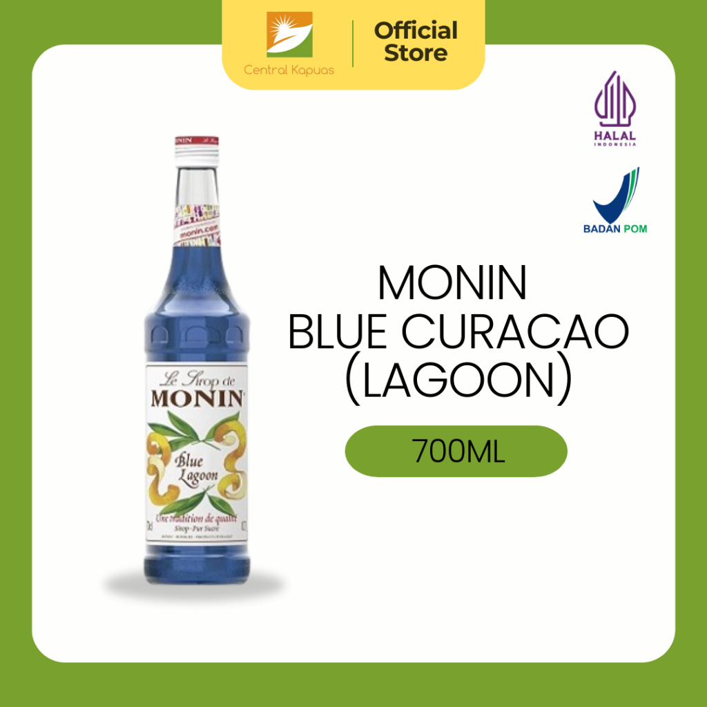 

MONIN Premium Syrup Blue Curacao