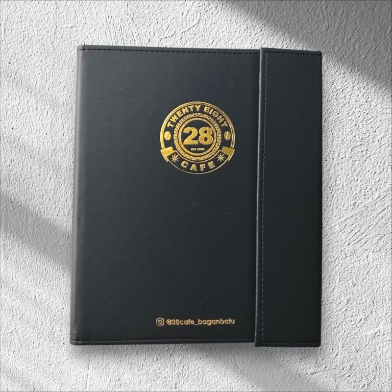 

BUKU MENU CUSTOM LOGO PAKE MAGNET