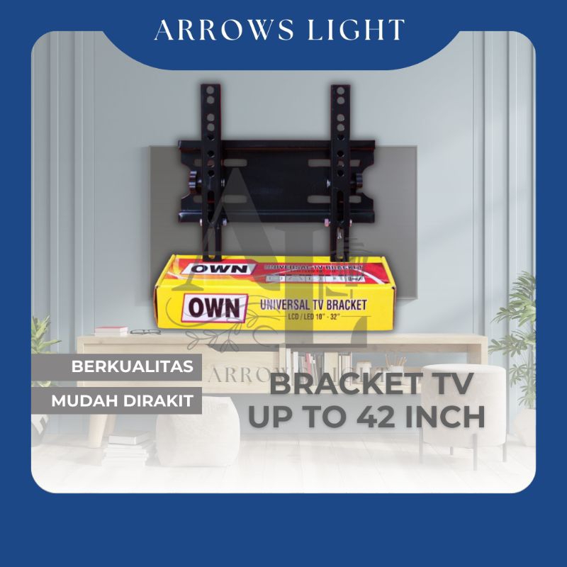 Breket TV Own 16-42 Inchi - Braket TV 16-42 Inchi