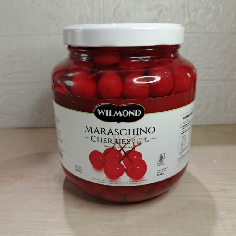 

Wilmond Cherry Tangkai Merah Repack 100 gr.