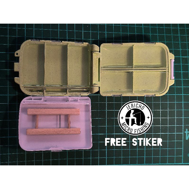 1set kotak + 1 line keeper pancing micro fishing