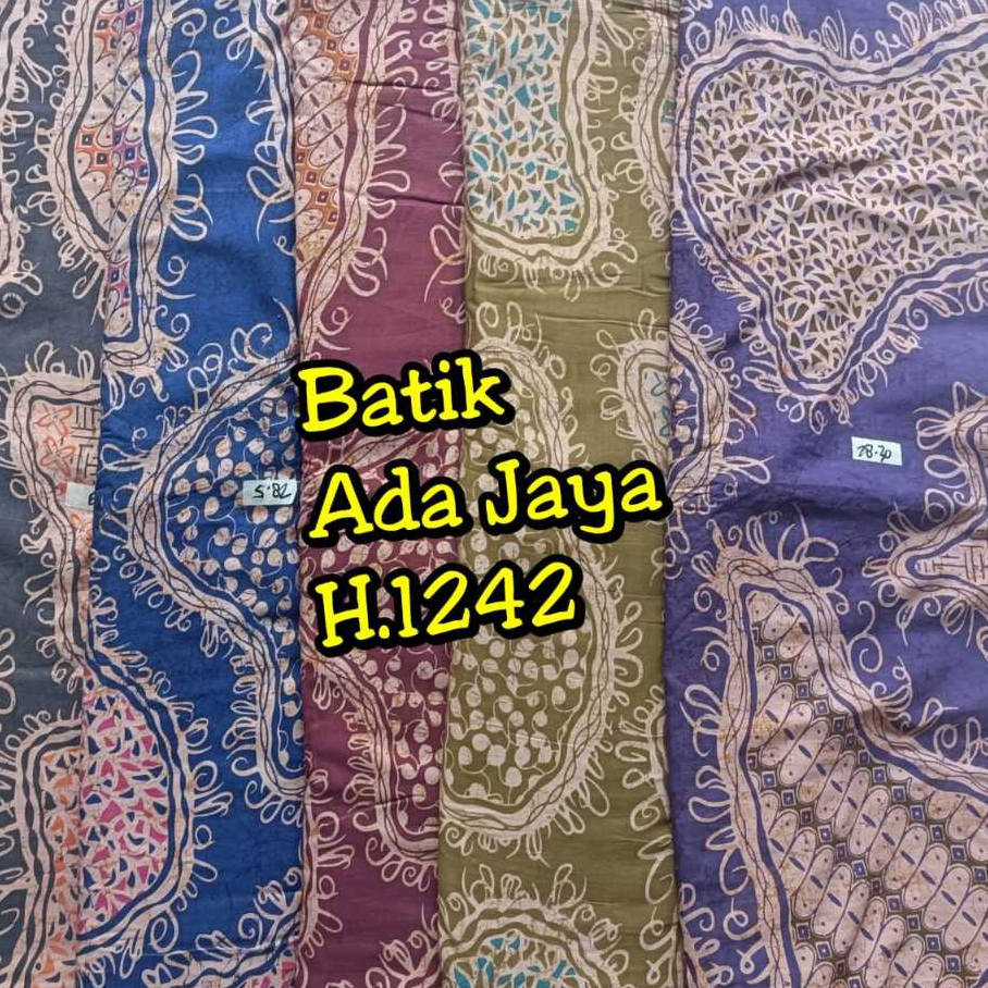 Kain Rayon Print Premium 84/50 Handprint Batik Solo