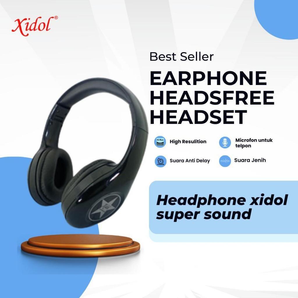 HEADSET DJ XIDOL SUPERSOUND SS413 BERGARANSI
