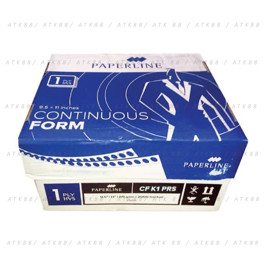 

Kertas Dokumen Continuous Form Paperline 1 Ply Warna 9 1/2 x 11 in