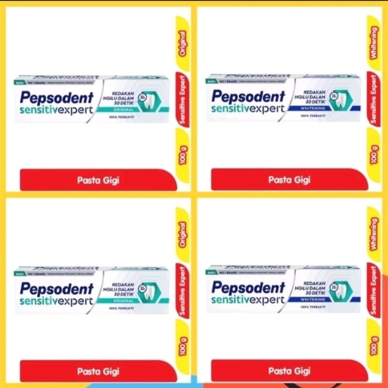 Pepsodent pasta gigi sensitive expert 100gr