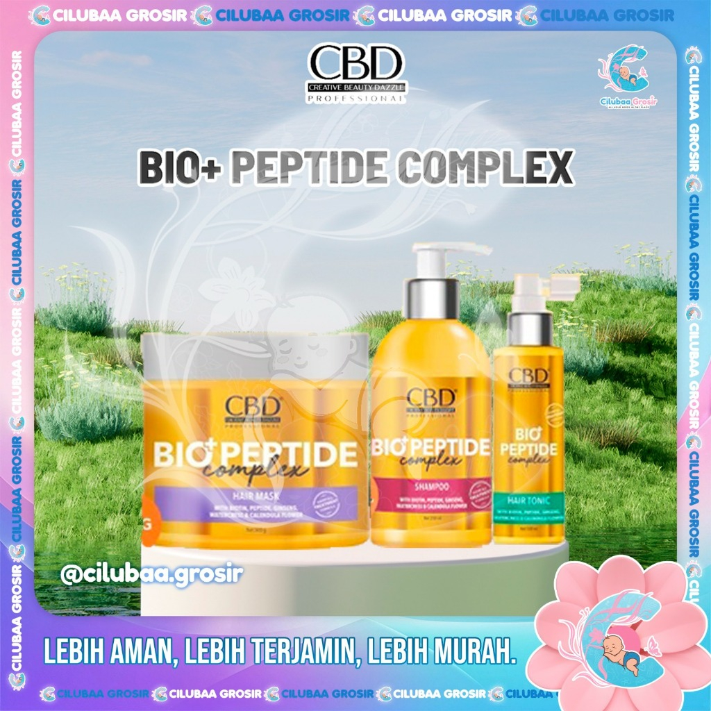 CBD BIO+PEPTIDE COMPLEX SERIES || Conditioner || Shampoo || Hair Mask || Hair Tonic for Hair Fall Tr