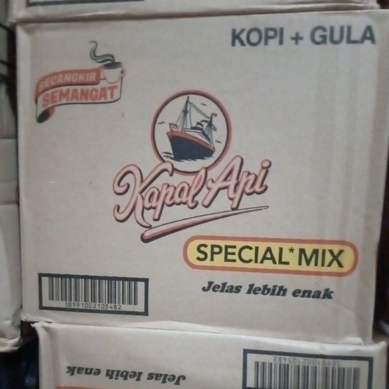 

KOPI KAPAL API SPECIAL MIX 1 DUS 120 SACHET