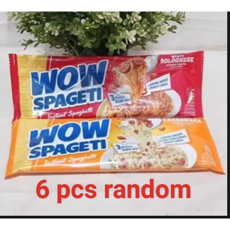 

mie spageti wow paket 6pcs