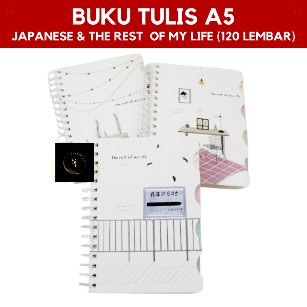 

Buku Tulis A5 JAPANESE & THE REST OF MY LIFE