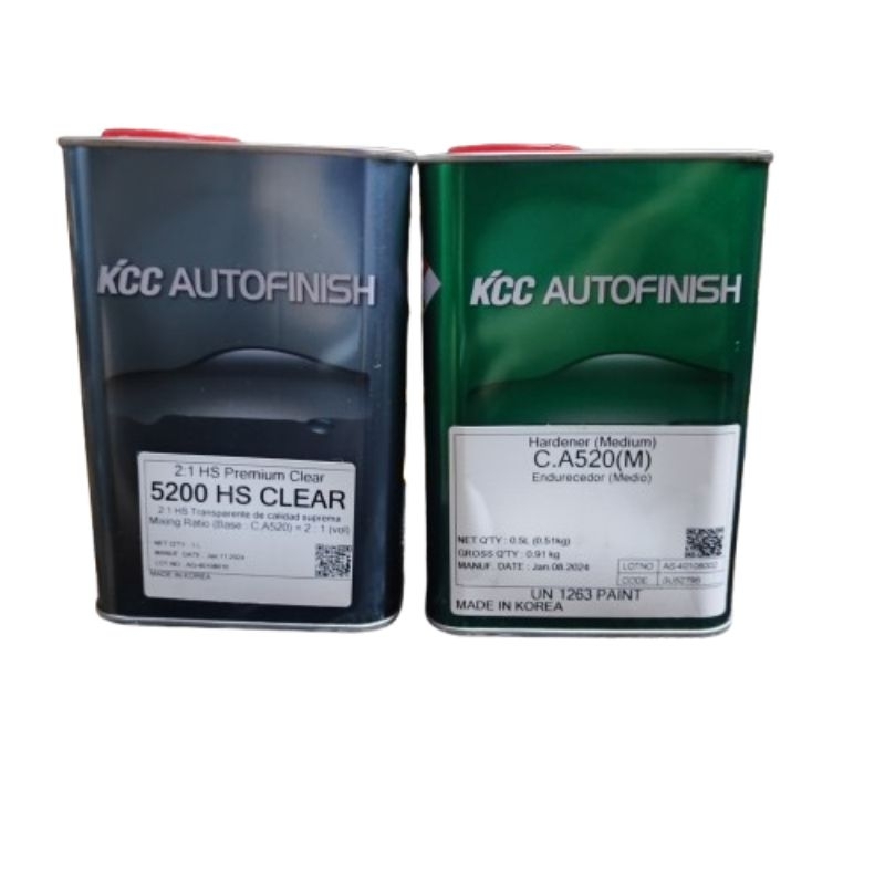 Clear vernish kcc hs 1Liter set