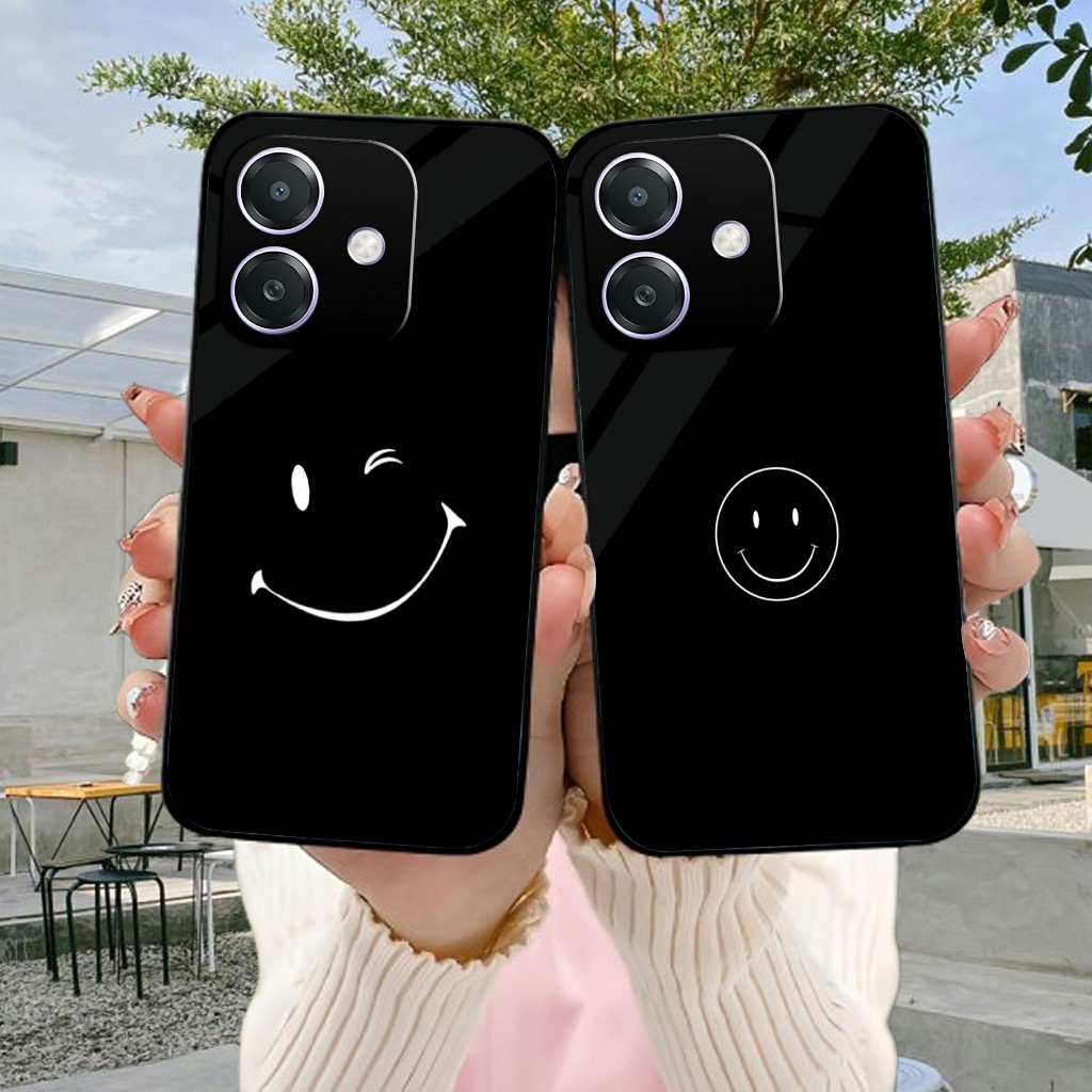 Softcase Kaca GLOSSY HP Oppo A3X - Kesing Hp Oppo A3X Terbaru -PELINDUNG HP-ANTI AIR-ANTI KOTOR-MOTI