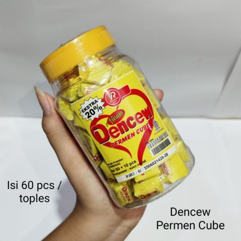 

PERMEN CANDY CUBE DENCEW ISI 60 PCS