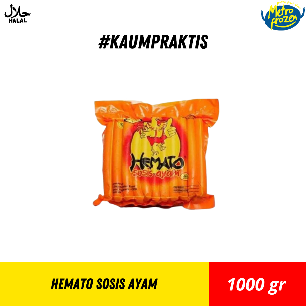 

Hemato Sosis Ayam & Sapi 1kg