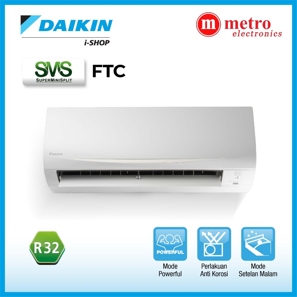 AC DAIKIN THAILAND 1/2 PK FTC-15NV14 - KHUSUS MEDAN