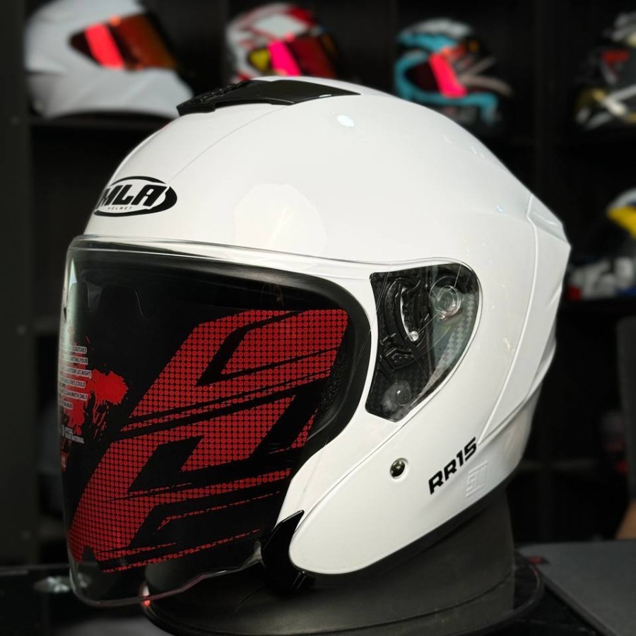 HELM HALF FACE MLA RR15 KAIROZ 2 SOLID ORIGINAL SNI/ HELM HALF FACE / HELM MLA